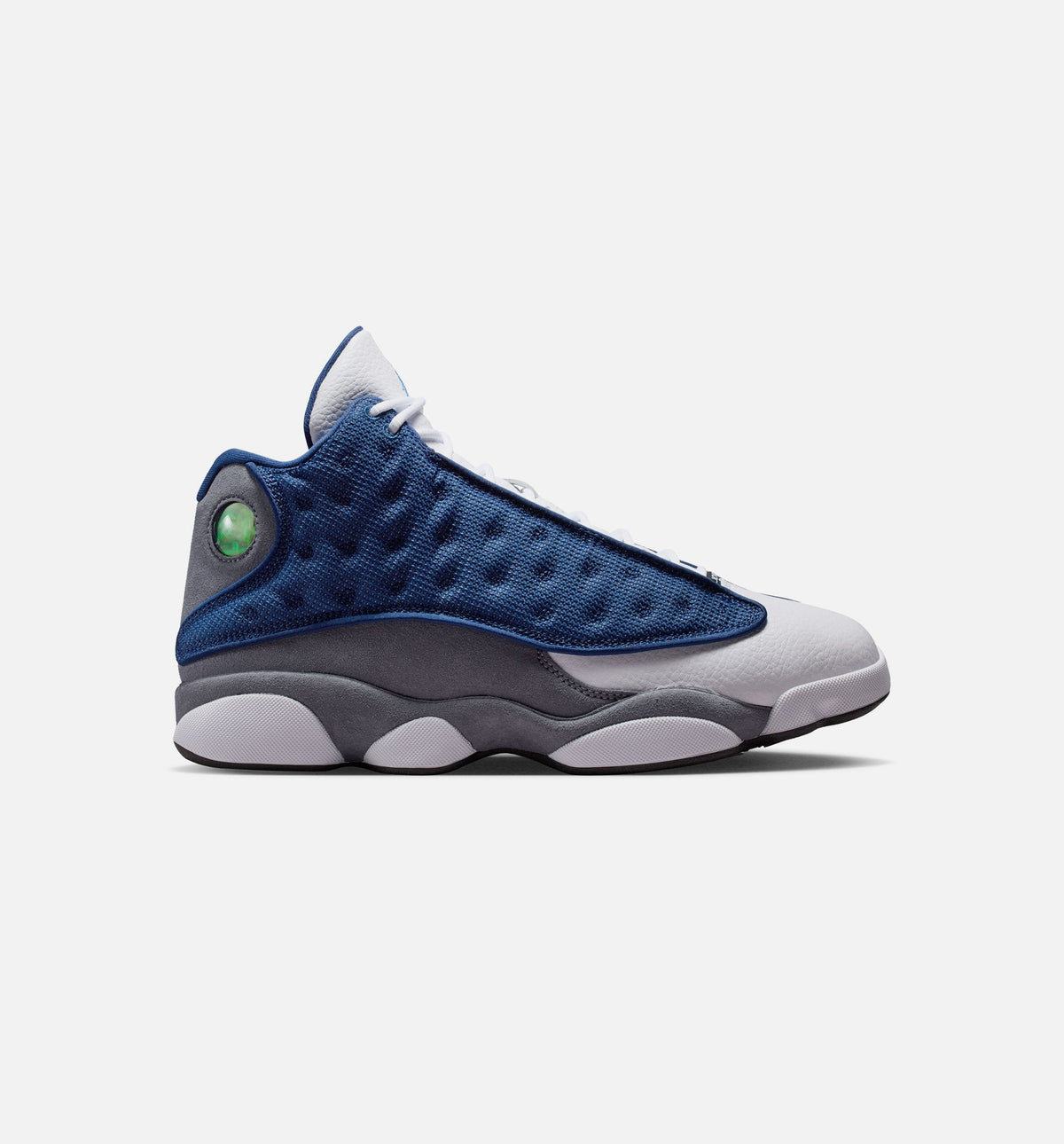 Air Jordan 13 Retro Navy And Flint Grey 男士休闲运动鞋 - 海军蓝/大学蓝/燧石灰/白色