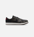 Air Jordan 1 Retro Low OG Laser 男士休闲运动鞋 - 黑/校队红/峰顶白