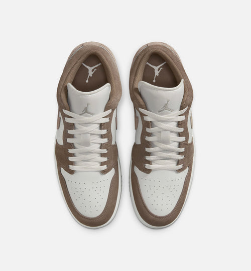 Air Jordan 1 Low 男士休闲运动鞋 - 橄榄灰/谜石色/峰顶白