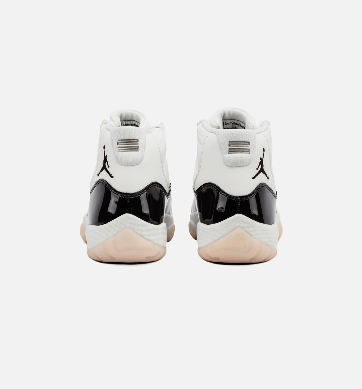 Air Jordan 11 Retro Neapolitan 女士休闲运动鞋 - 帆白色/天鹅绒棕/氛围色