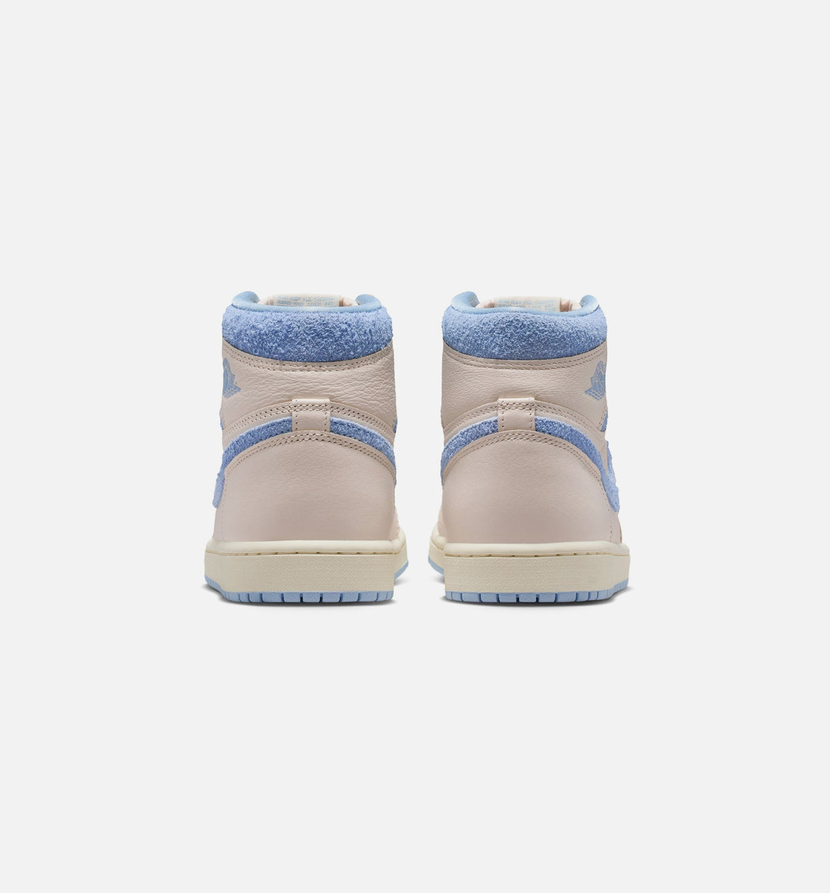 Air Jordan 1 Retro High OG 女子休闲运动鞋 - 淡象牙白/通灵蓝/椰奶白