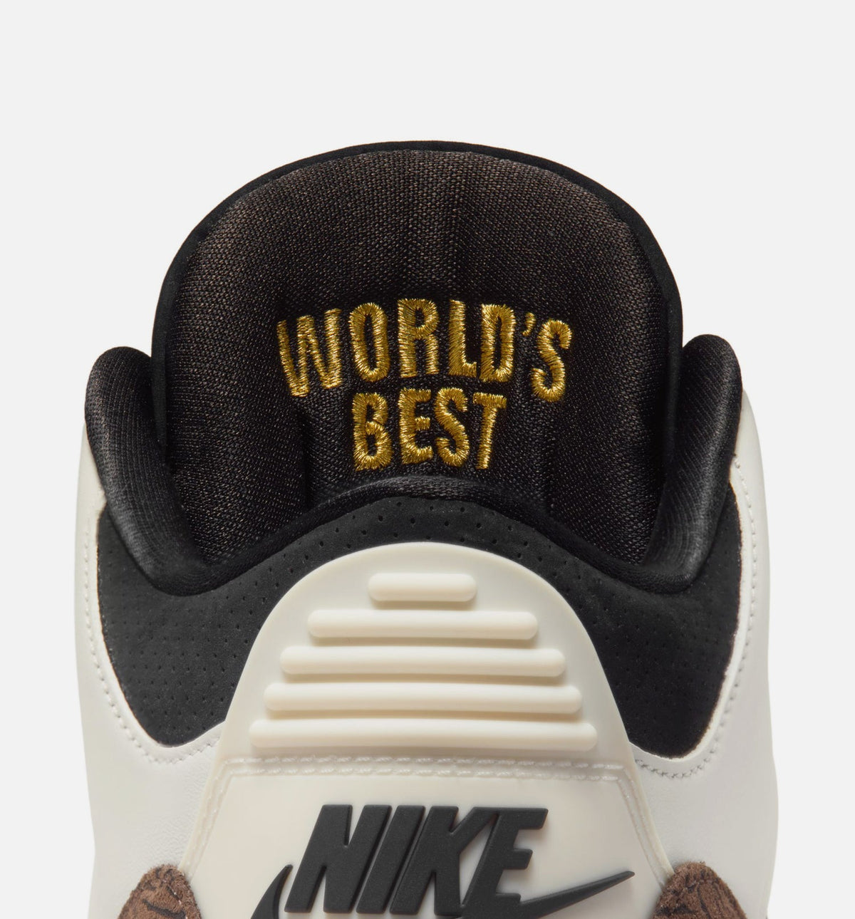 Air Jordan 3 Retro 男士休闲运动鞋 - 帆白/黑/大学红/淡象牙白