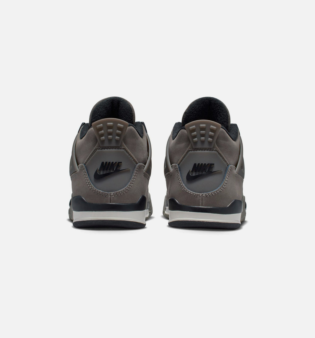 Air Jordan 4 Retro 小童休闲鞋 - 洞穴石灰/黑/月尘色