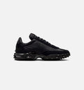 Air Max Waffle Black and Anthracite 男士休闲运动鞋 - 黑色