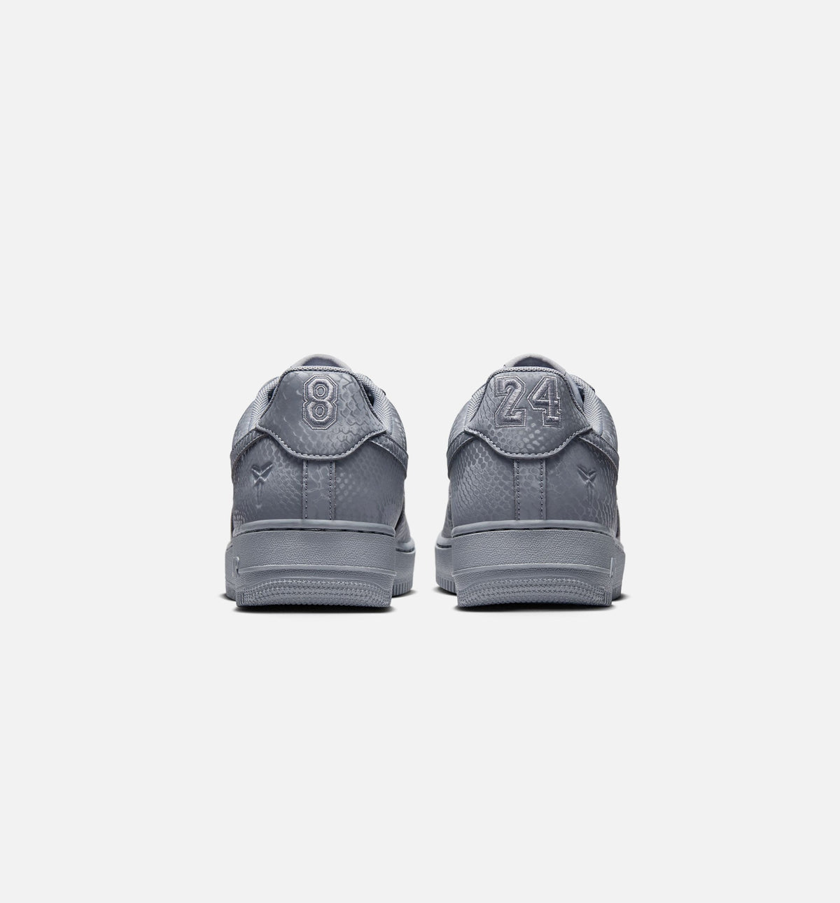Kobe Air Force 1 Low Cool Grey 男士休闲运动鞋 - 冷灰色/狼灰色