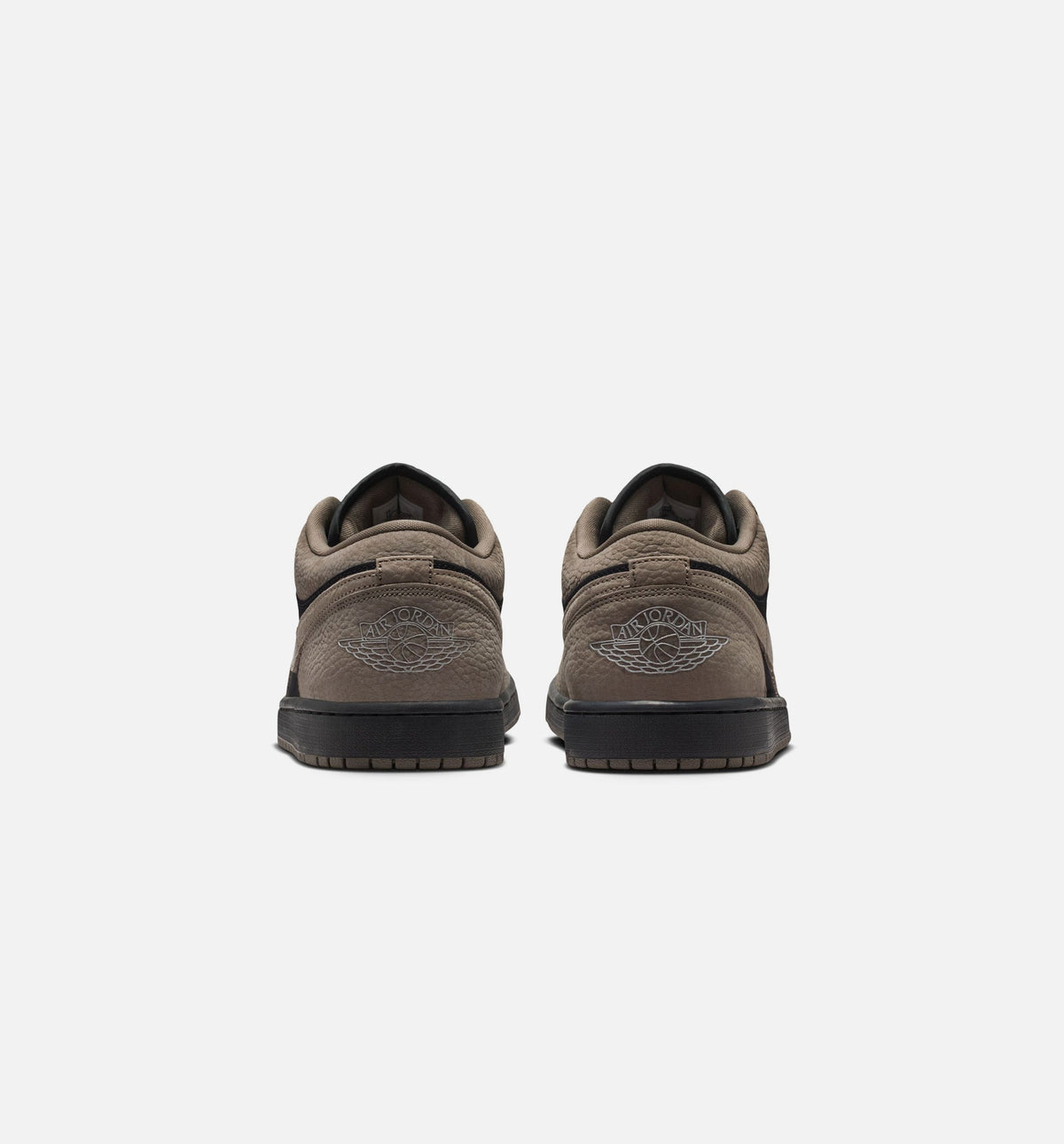 Air Jordan 1 Low SE 男士休闲运动鞋 - 黑/橄榄灰/浅芒果橙