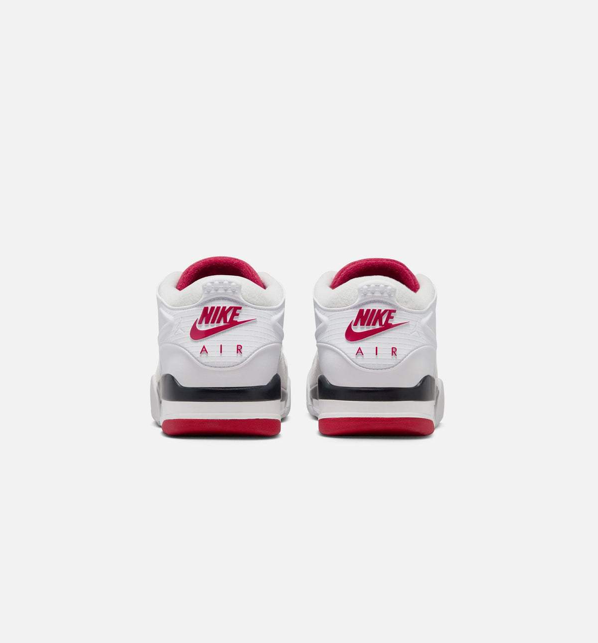 Air Jordan 4 RM 男士休闲运动鞋 - 白色/黑色/中性灰/校队红