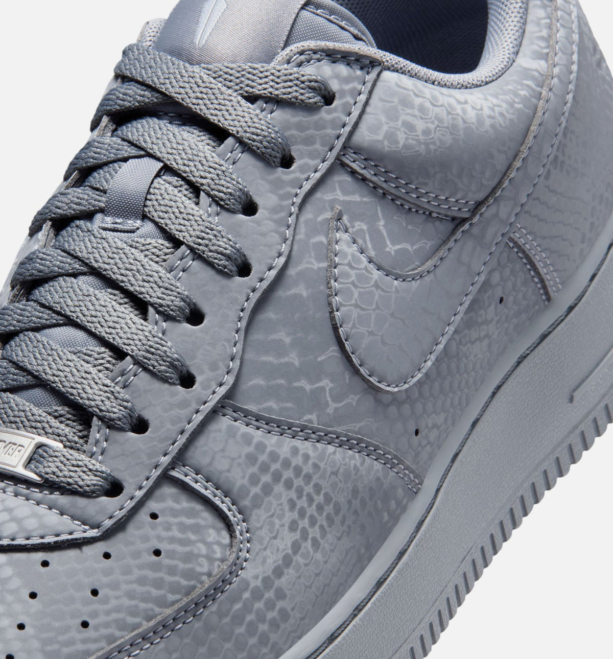 Kobe Air Force 1 Low Cool Grey 男士休闲运动鞋 - 冷灰色/狼灰色