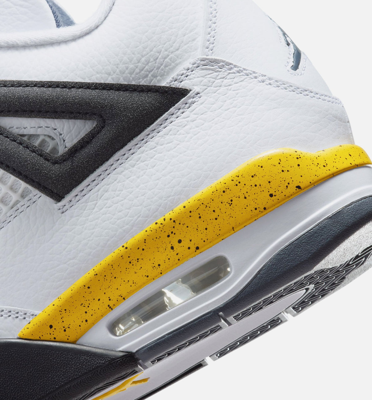 Air Jordan 4 Retro Rare Air Tour Yellow 男士休闲运动鞋 - 白色/深蓝灰/黑色/巡游黄
