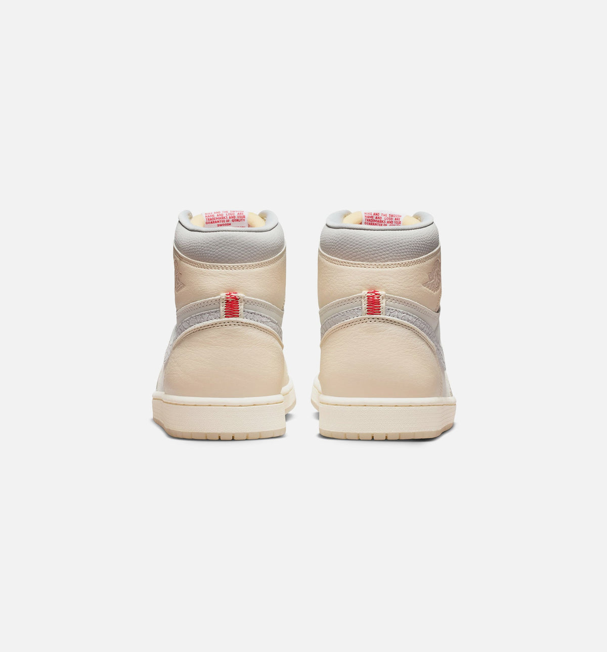 Air Jordan 1 Retro High OG 男士休闲运动鞋 - 帆白/大学红/淡象牙白