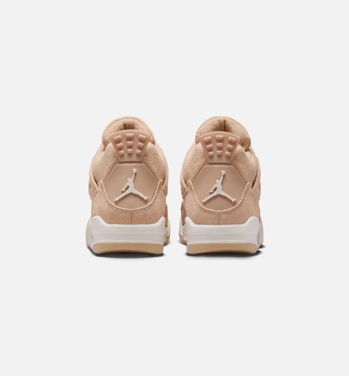 Air Jordan 4 Retro Cozy Girl 女士休闲运动鞋 - 麻色/淡木棕