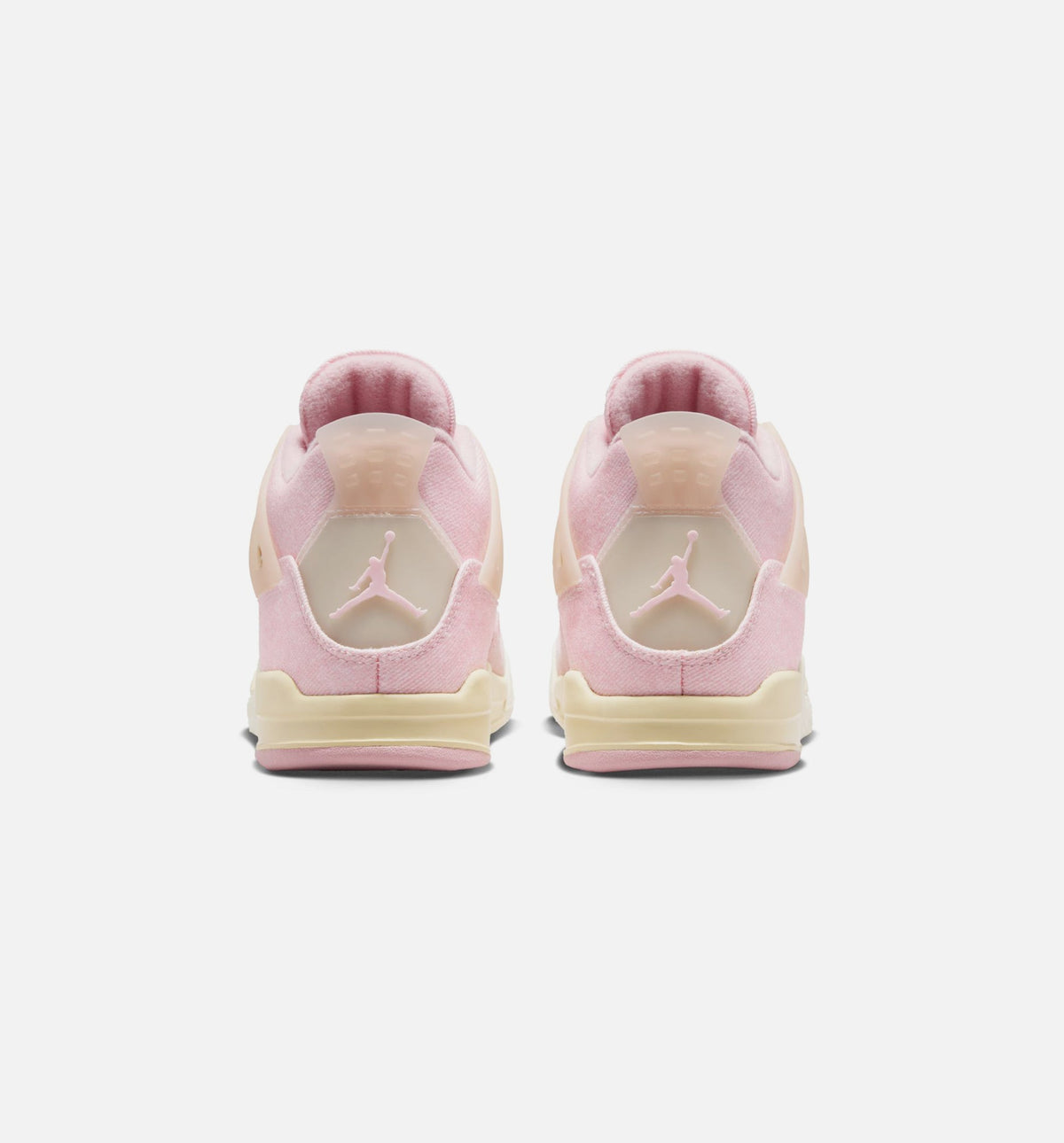 Air Jordan 4 Retro Pink Pearl And Iced Carmine 学龄前儿童休闲运动鞋 - 珍珠粉/冰胭脂红/椰奶白