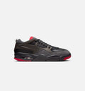 Air Jordan 4 RM Bred 男士休闲运动鞋 - 黑色/红色