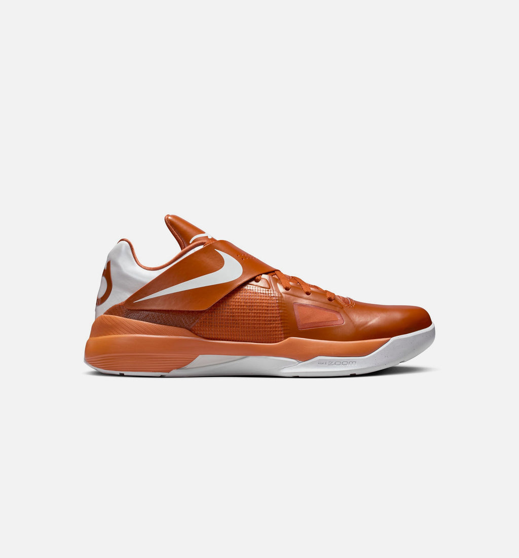 Zoom KD 4 Texas Longhorns 男士休闲运动鞋 - 沙漠橙/白色