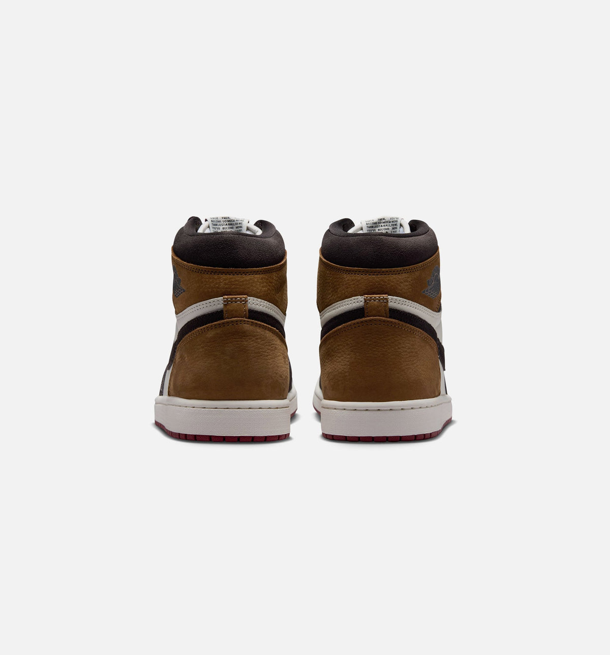 Air Jordan 1 Retro High OG Love Letter 男士休闲运动鞋 - 暗影棕/队红/浅英伦棕