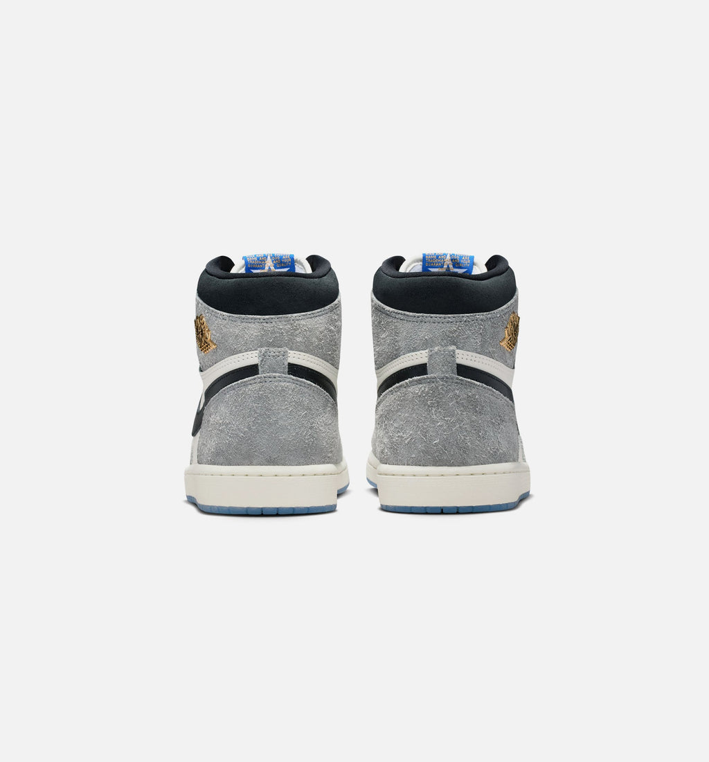 Air Jordan 1 Retro High OG 男士休闲运动鞋 - 酷灰/黑/帆白/皇家蓝