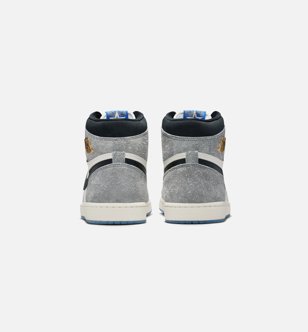 Air Jordan 1 Retro High OG 男士休闲运动鞋 - 酷灰/黑/帆白/皇家蓝