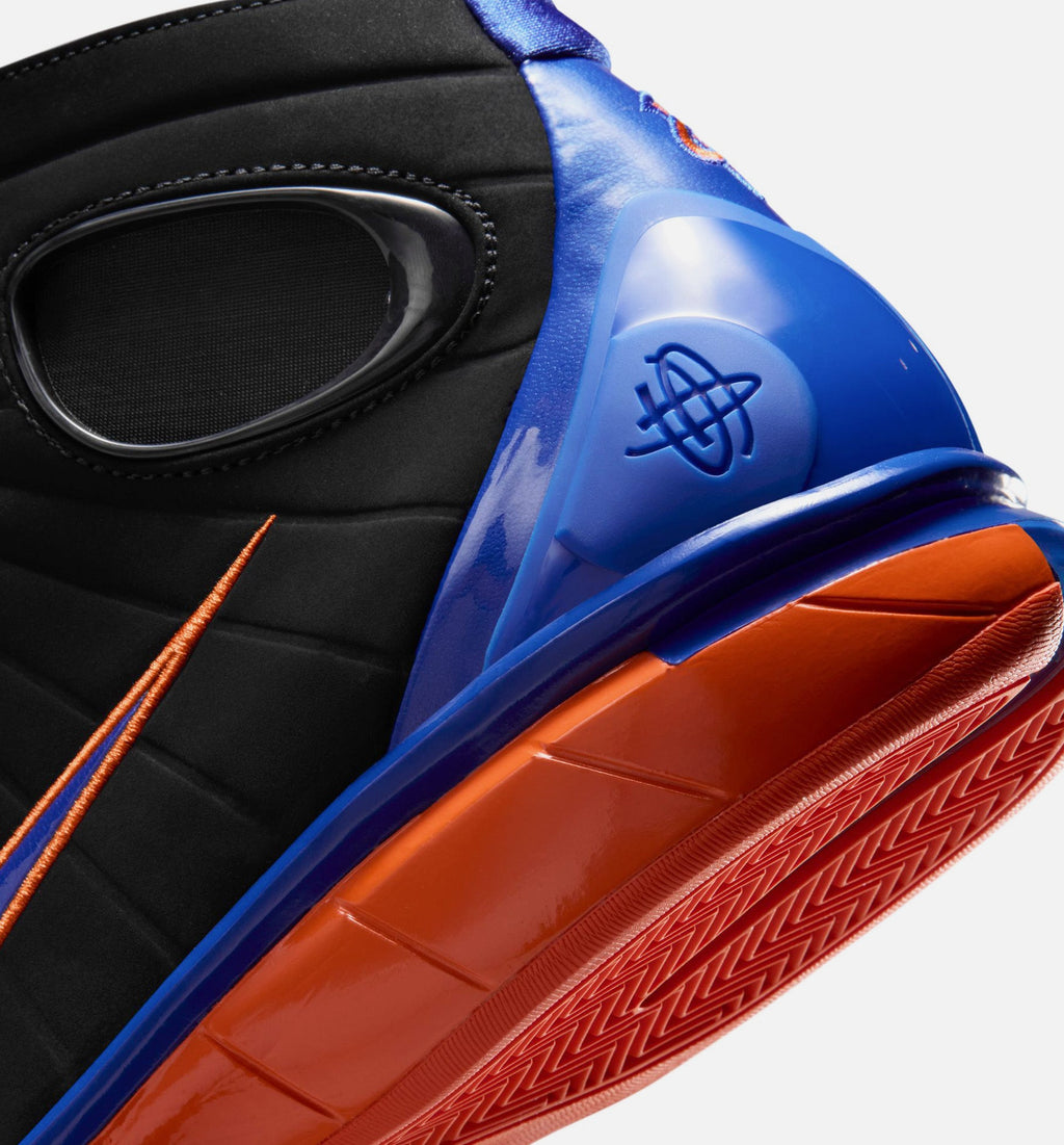 Air Zoom Huarache 2K4 Penny Hardaway 男士篮球鞋 - 黑色/校队蓝/安全橙