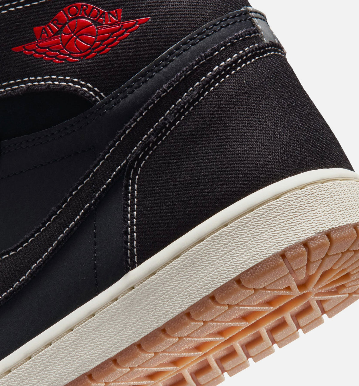 Air Jordan 1 Retro High OG Flight Club 男士休闲运动鞋 - 黑/大学红/帆白/生胶底
