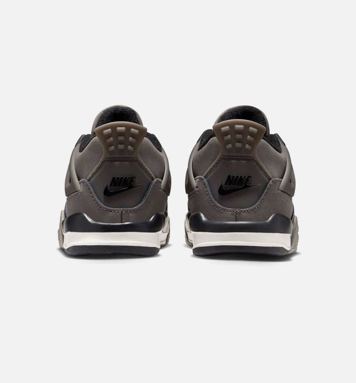 Air Jordan 4 Retro 婴幼童休闲鞋 - 洞穴石灰/黑/月尘色