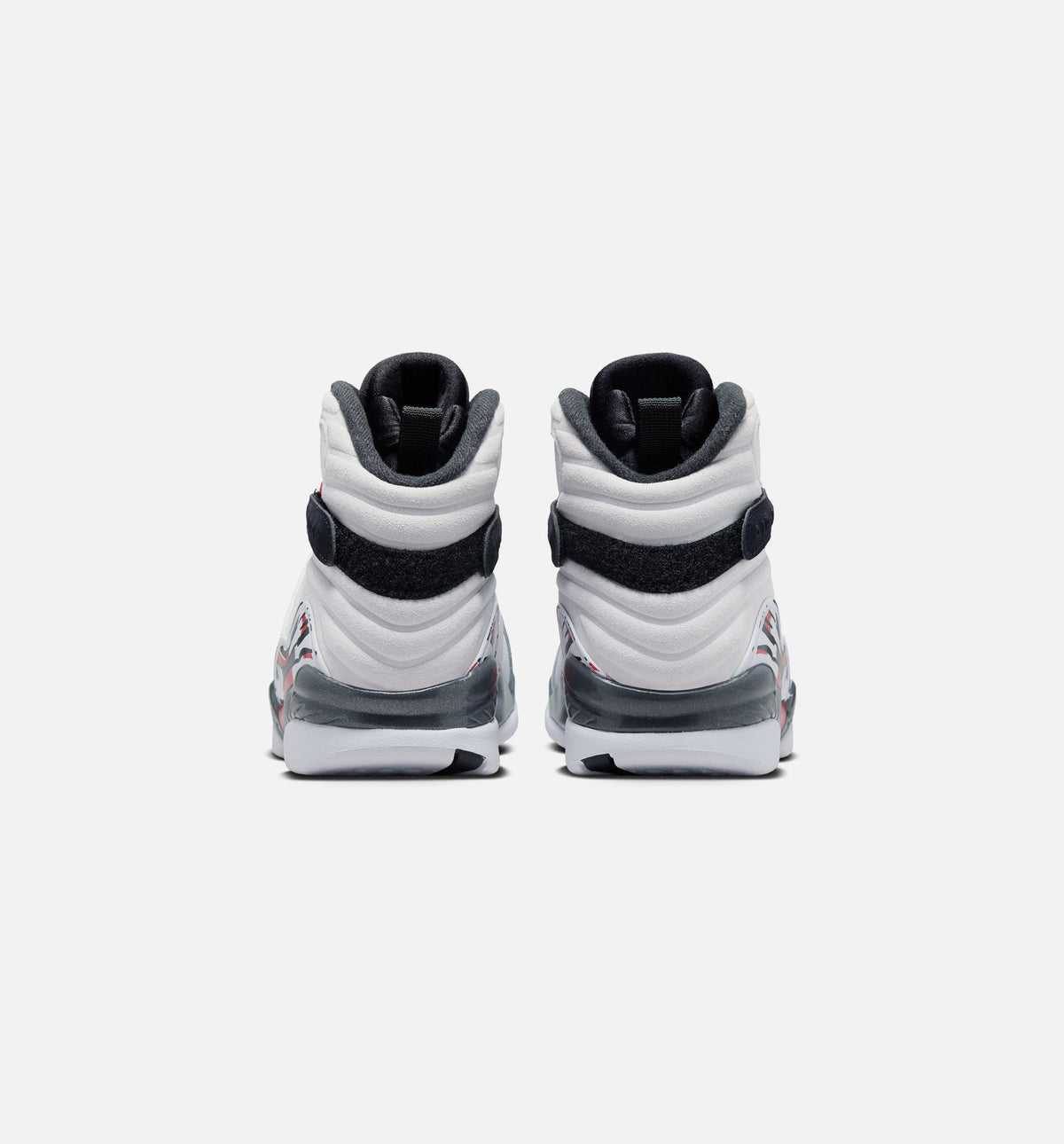 Air Jordan 8 Retro White And True Red 男士休闲运动鞋 - 白色/黑色/正红色