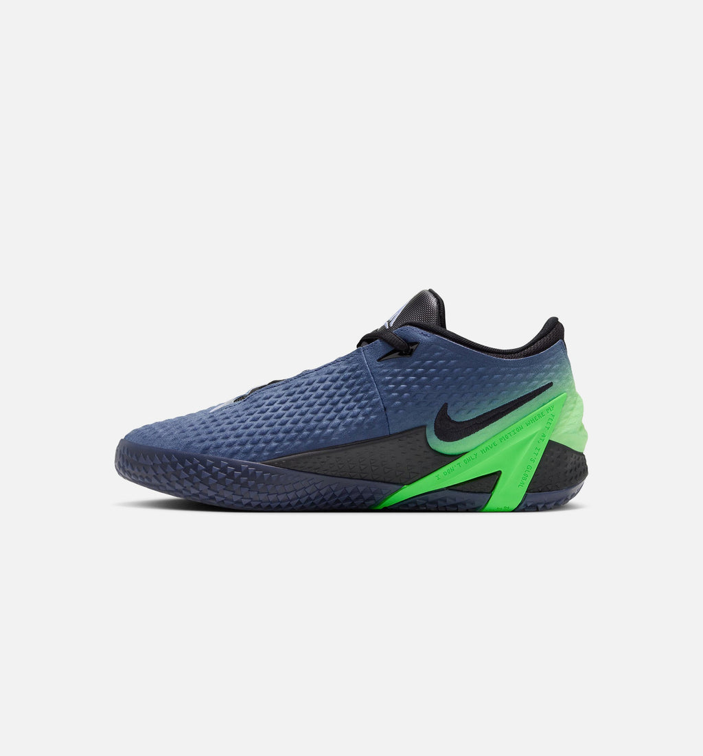 Ja 4 Nightmare 男士休闲运动鞋 - 黑曜石色/黑色/电光绿/金属银