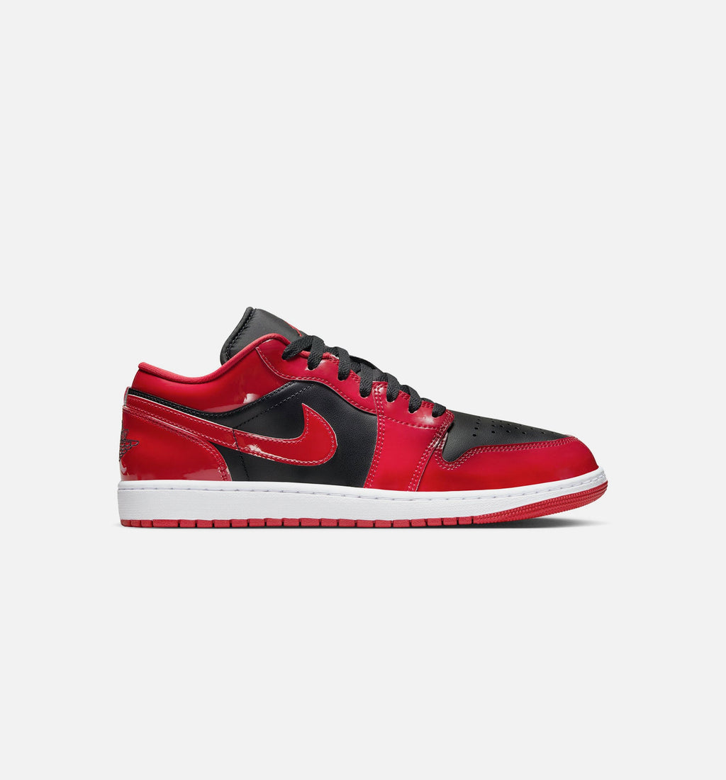 Air Jordan 1 Low SE 男士休闲运动鞋 - 黑/校队红/白