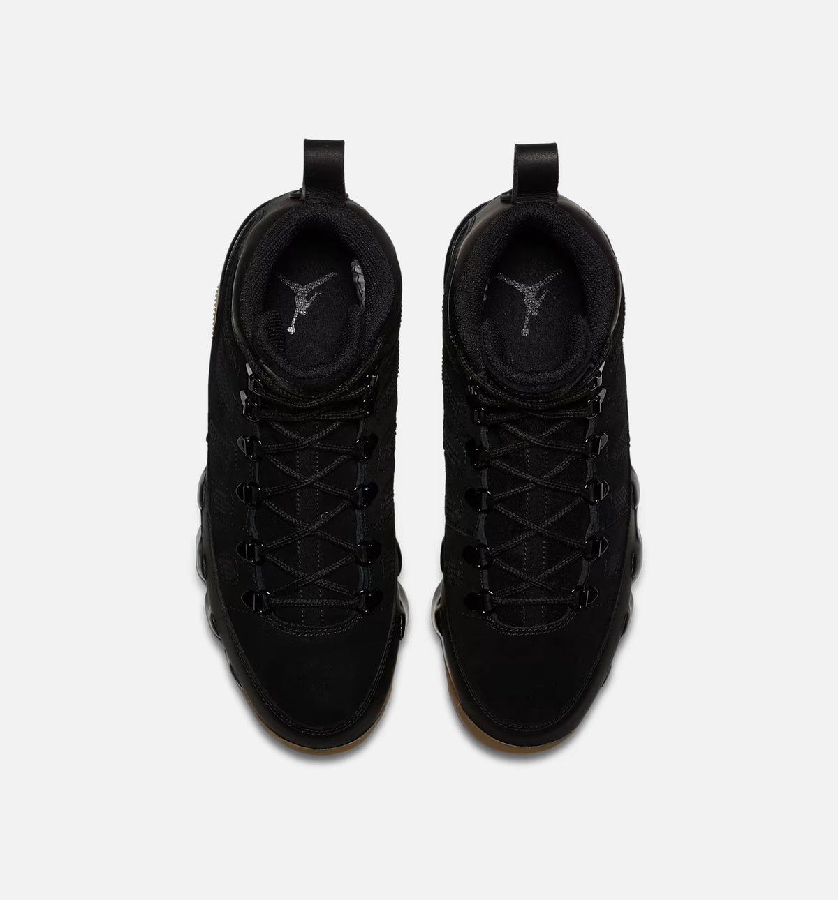 Air Jordan 9 Retro 男士休闲靴 - 黑色/生胶色/浅棕色
