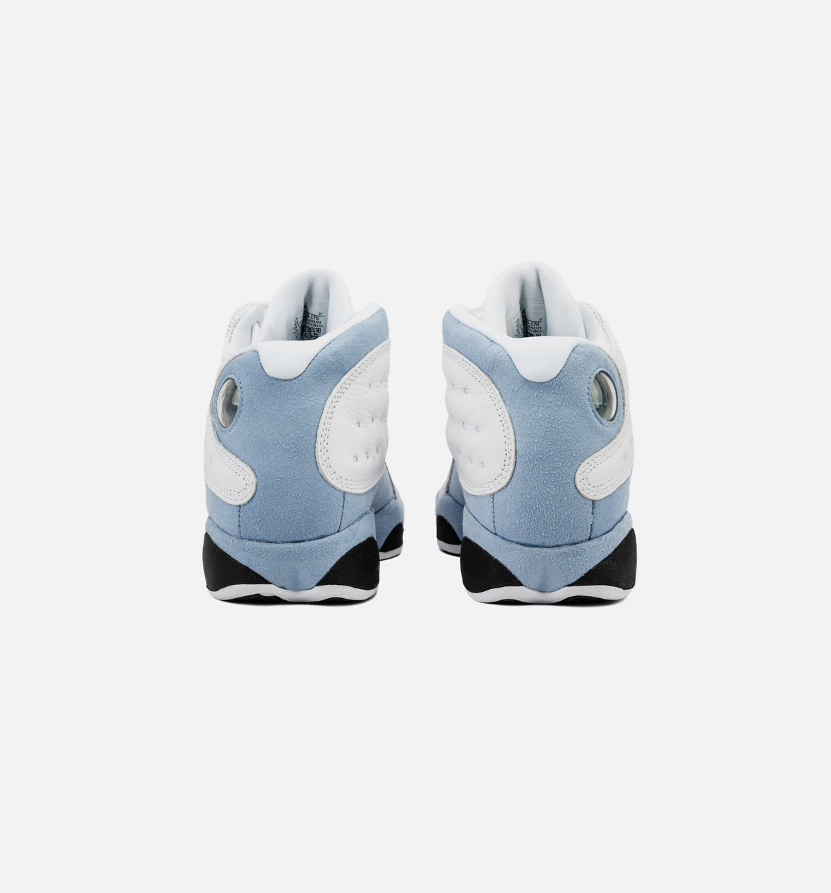 Air Jordan 13 Retro Blue Grey 大童休闲运动鞋 - 白色/蓝灰色/黑色/赭黄色