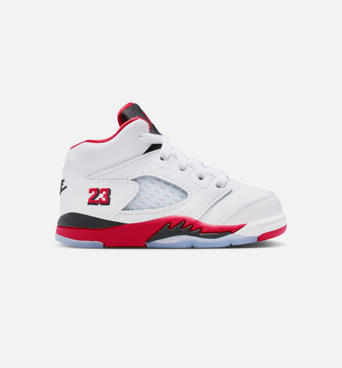 Air Jordan 5 Retro Fire Red 婴幼童休闲运动鞋 - 火焰红/白色