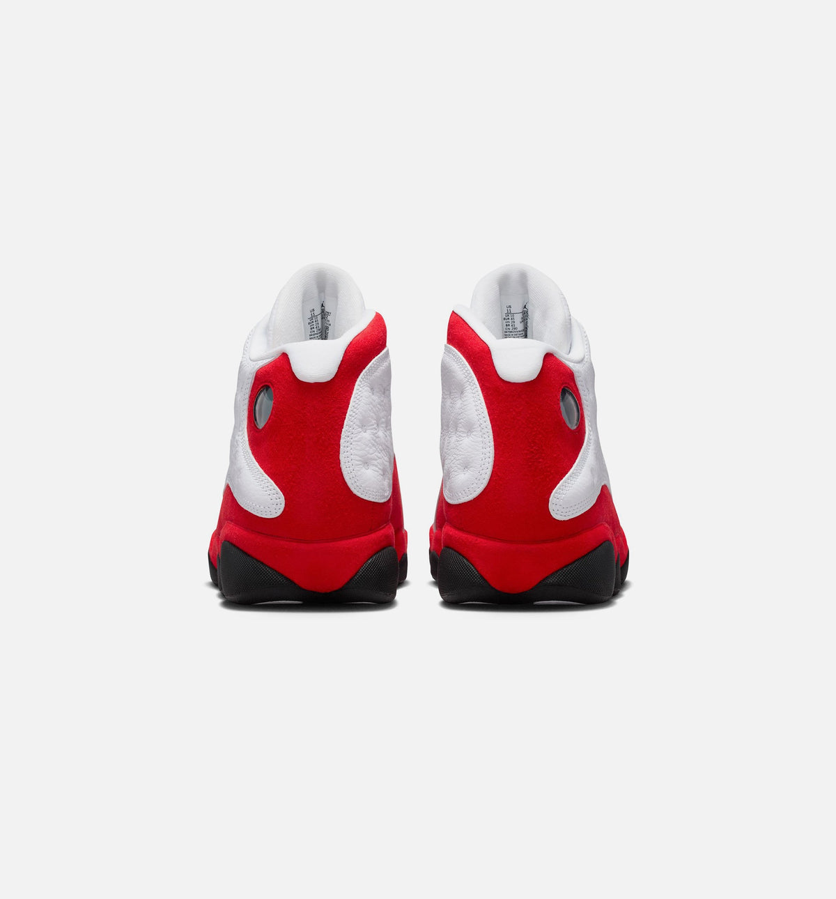 Air Jordan 13 Retro White And University Red 男士休闲运动鞋 - 白色/黑色/正红色