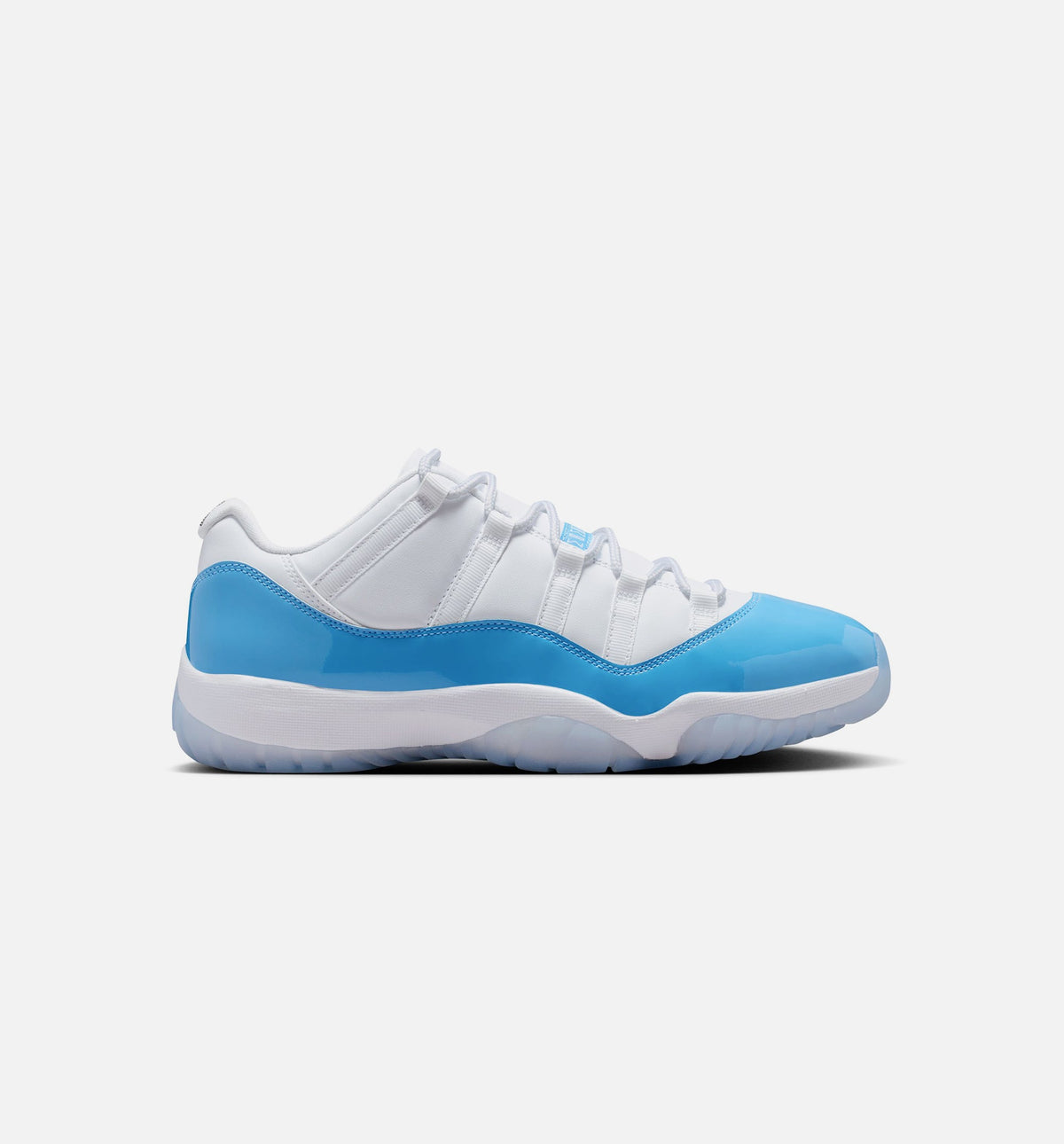 Air Jordan 11 Retro Low University Blue 男士休闲运动鞋 - 白色/大学蓝/黑色