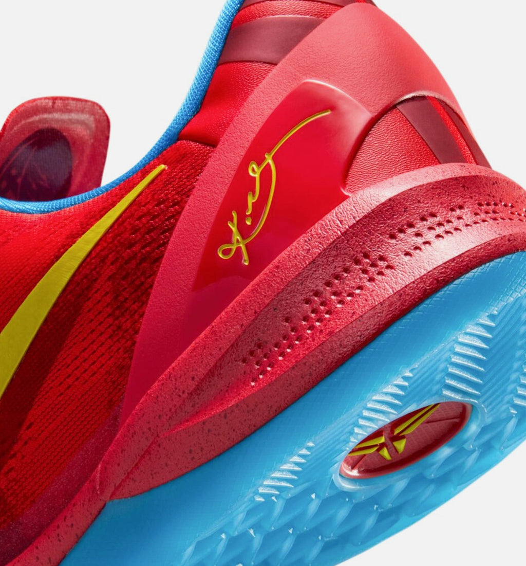 Kobe VIII Protro Year Of The Horse 男士休闲运动鞋 - 浅绯红/亮蓝色/亮香橼黄