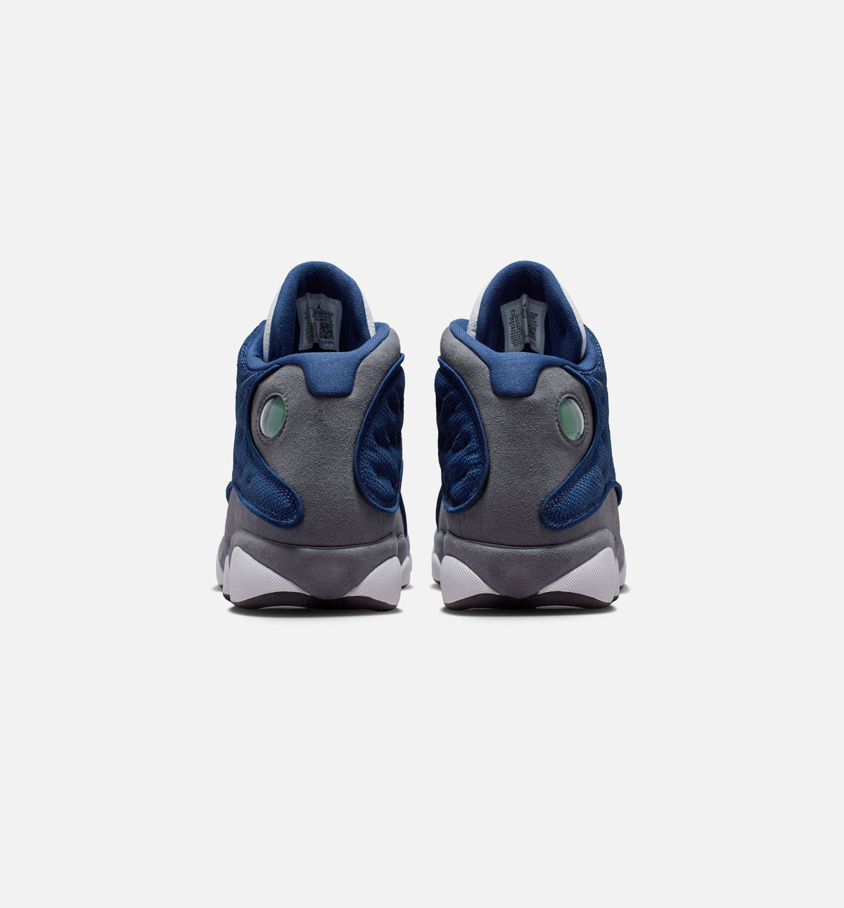 Air Jordan 13 Retro Navy And Flint Grey 男士休闲运动鞋 - 海军蓝/大学蓝/燧石灰/白色