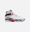 Air Jordan 8 Retro White And True Red 男士休闲运动鞋 - 白色/黑色/正红色