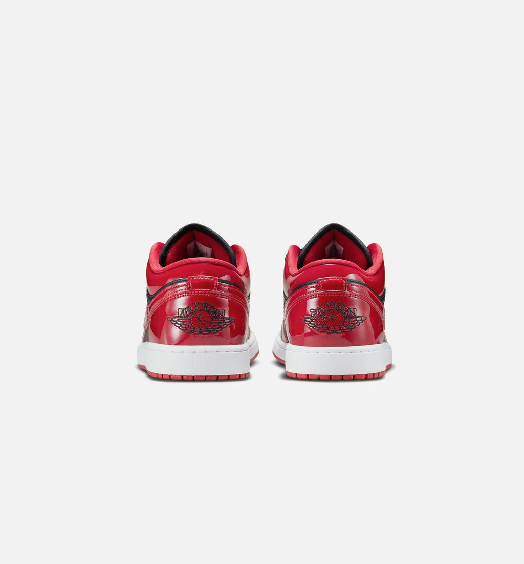 Air Jordan 1 Low SE 男士休闲运动鞋 - 黑/校队红/白