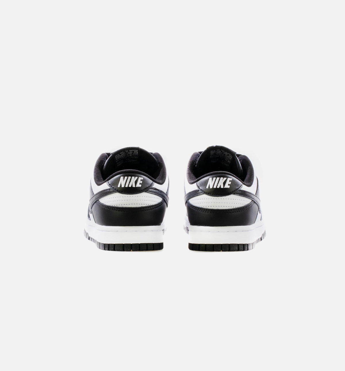 Dunk Low 男士休闲运动鞋 - 黑色/白色