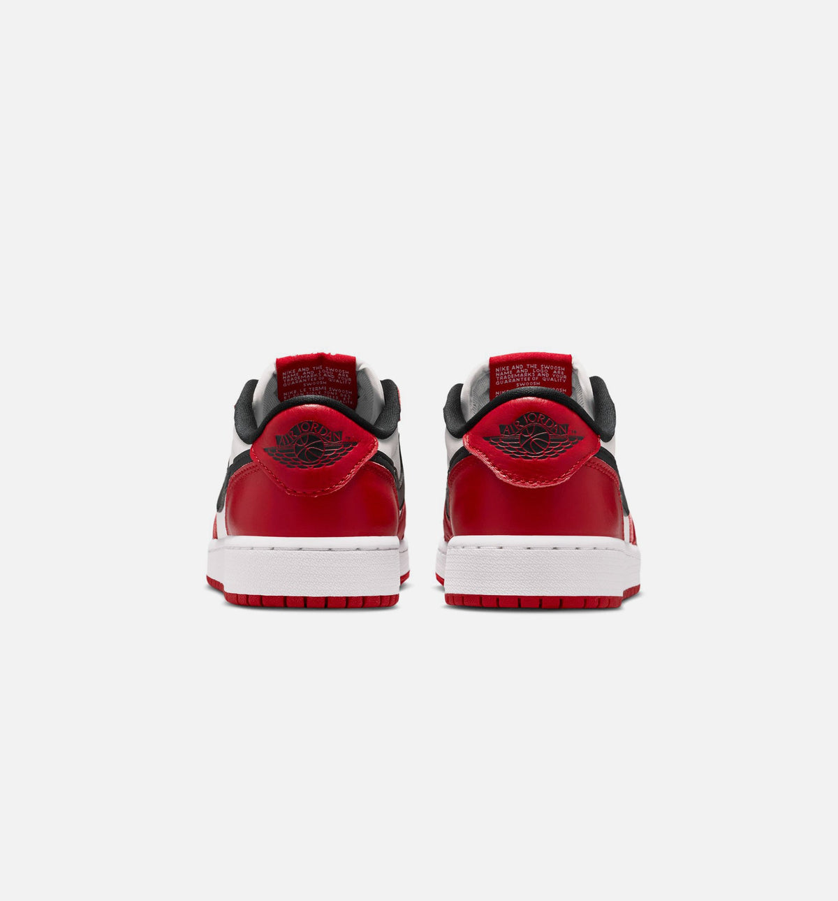 Air Jordan 1 Retro Low OG Chicago 大童休闲运动鞋 - 校队红/黑/峰顶白