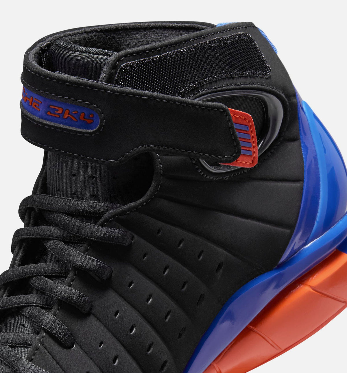 Air Zoom Huarache 2K4 Penny Hardaway 男士篮球鞋 - 黑色/校队蓝/安全橙