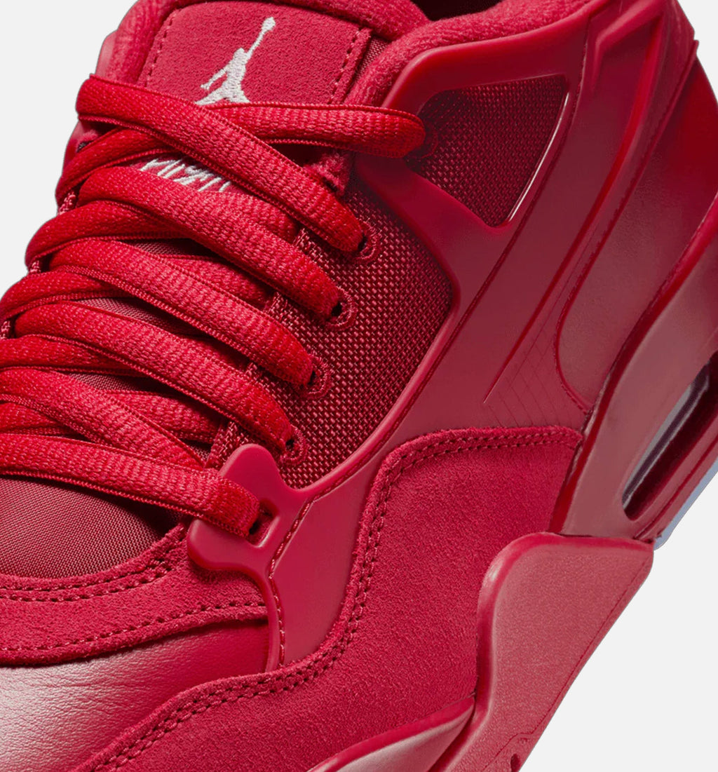Air Jordan 4 RM 男士休闲运动鞋 - 校队红/浅蓝/黑色/白色