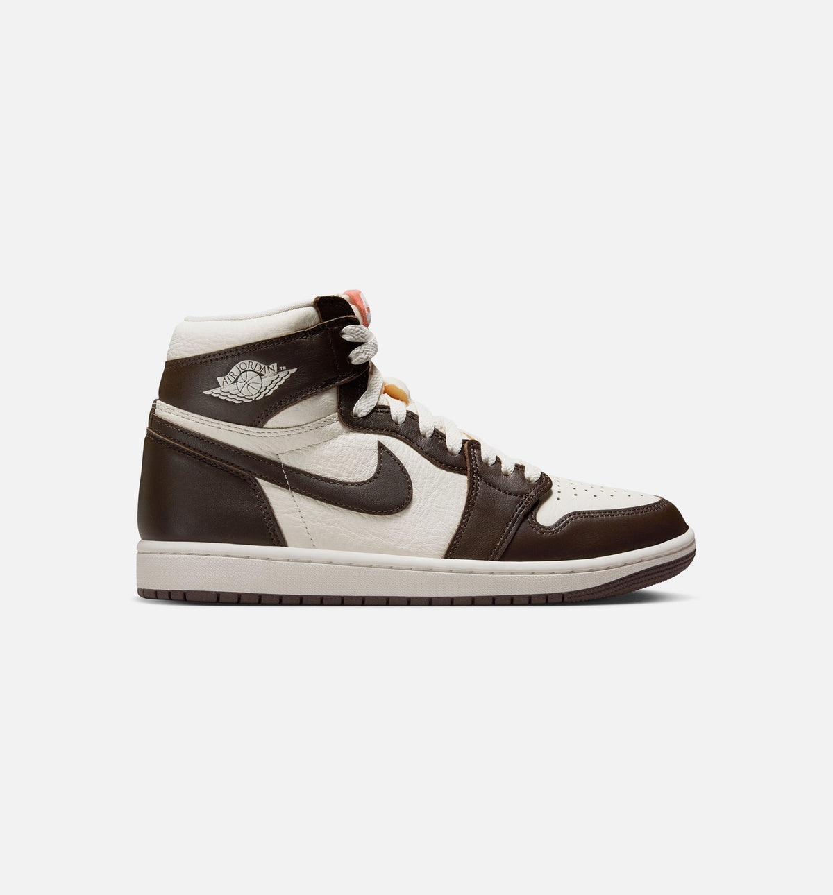Air Jordan 1 Retro High OG 女子休闲运动鞋 - 巴洛克棕/浅茜草根红/帆白