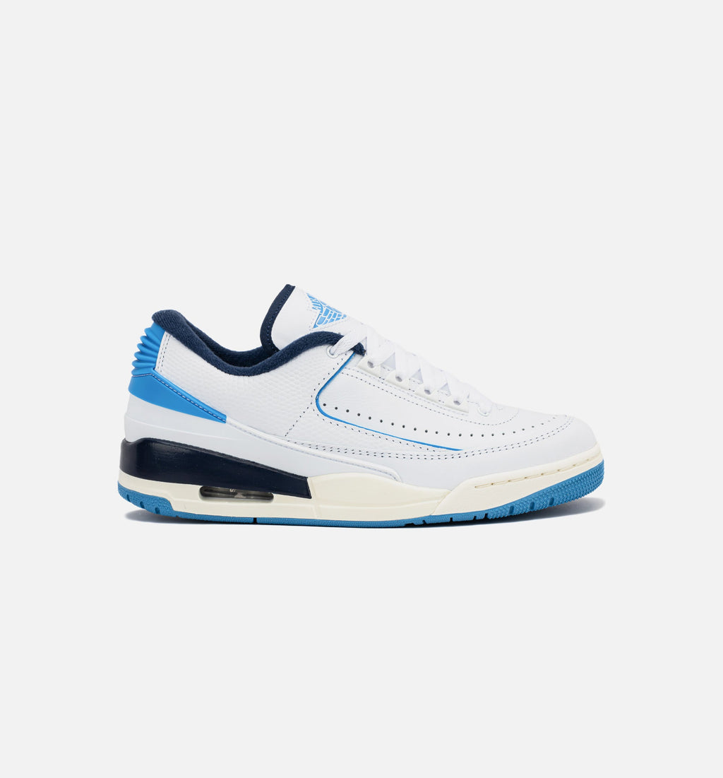 Air Jordan 23 男士休闲运动鞋 - 白色/大学蓝/午夜海军蓝