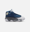 Air Jordan 13 Retro Navy And Flint Grey 婴幼童休闲运动鞋 - 海军蓝/大学蓝/燧石灰/白色
