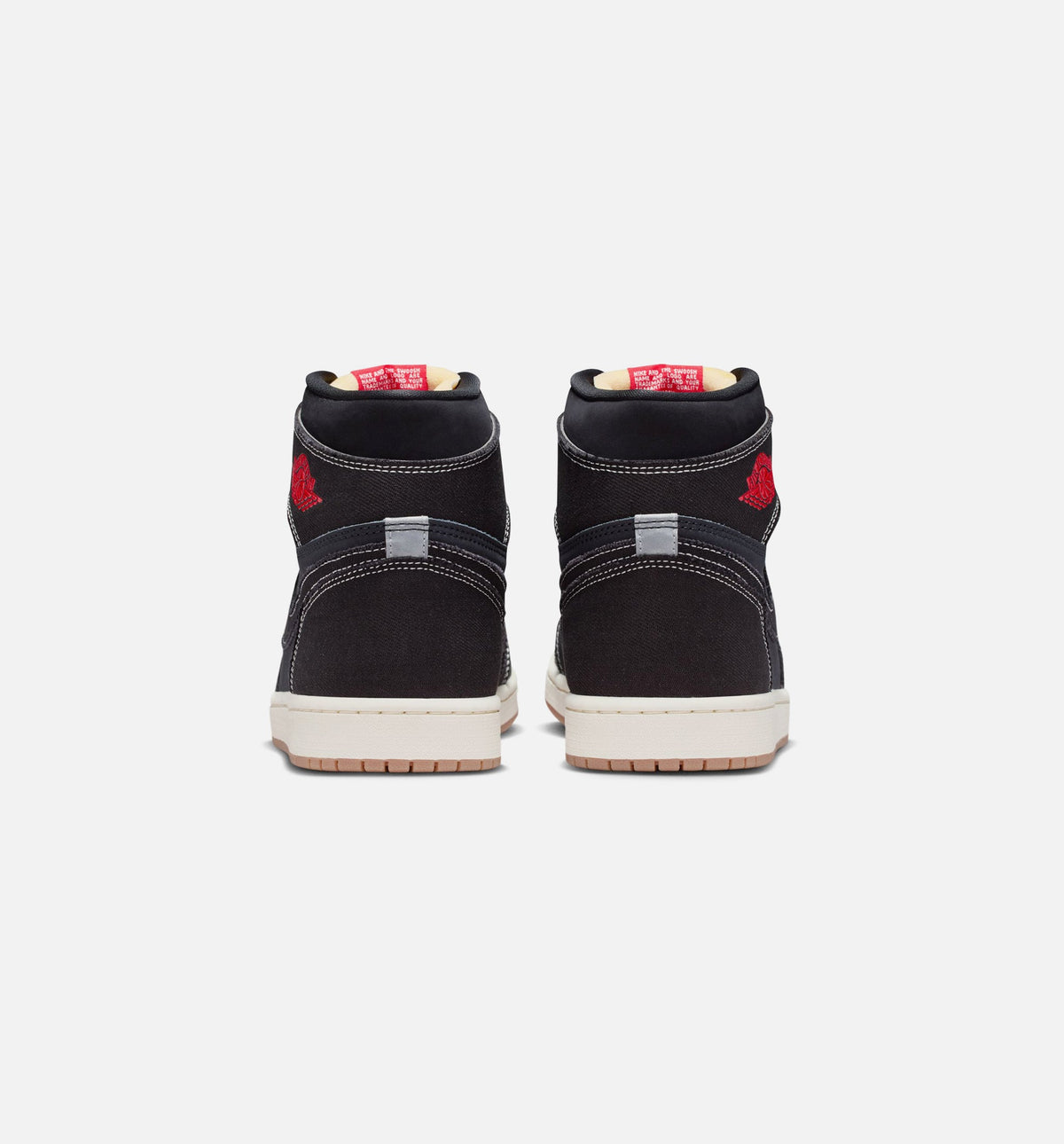 Air Jordan 1 Retro High OG Flight Club 男士休闲运动鞋 - 黑/大学红/帆白/生胶底