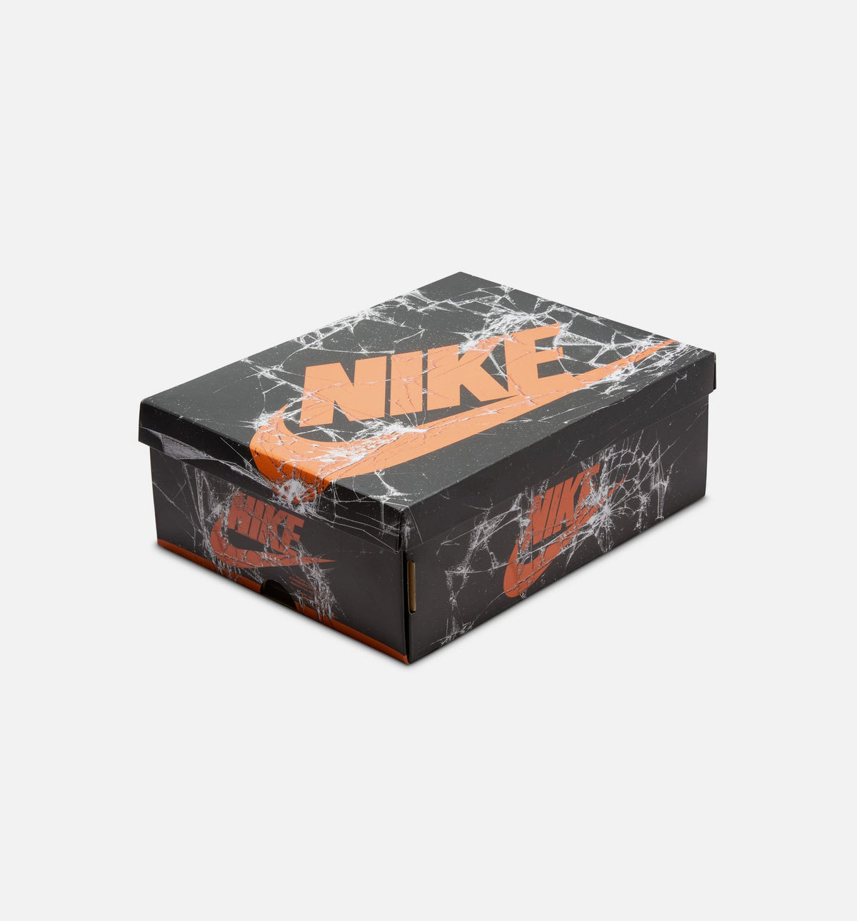 Air Jordan 1 Retro High OG Shattered Backboard 大童休闲运动鞋 - 黑/帆白/海星橙