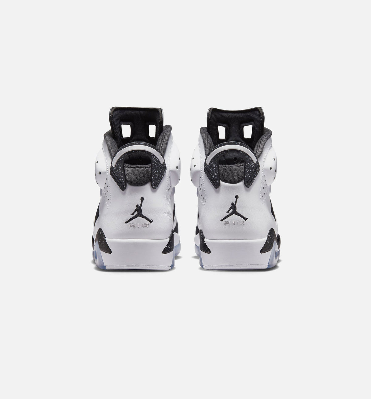 Air Jordan 6 Retro Black And White 男士休闲运动鞋 - 黑色/白色