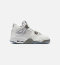 Air Jordan 4 Retro 大童休闲运动鞋 - 光子灰/冰蓝/锡灰