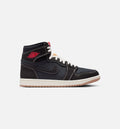 Air Jordan 1 Retro High OG Flight Club 男士休闲运动鞋 - 黑/大学红/帆白/生胶底