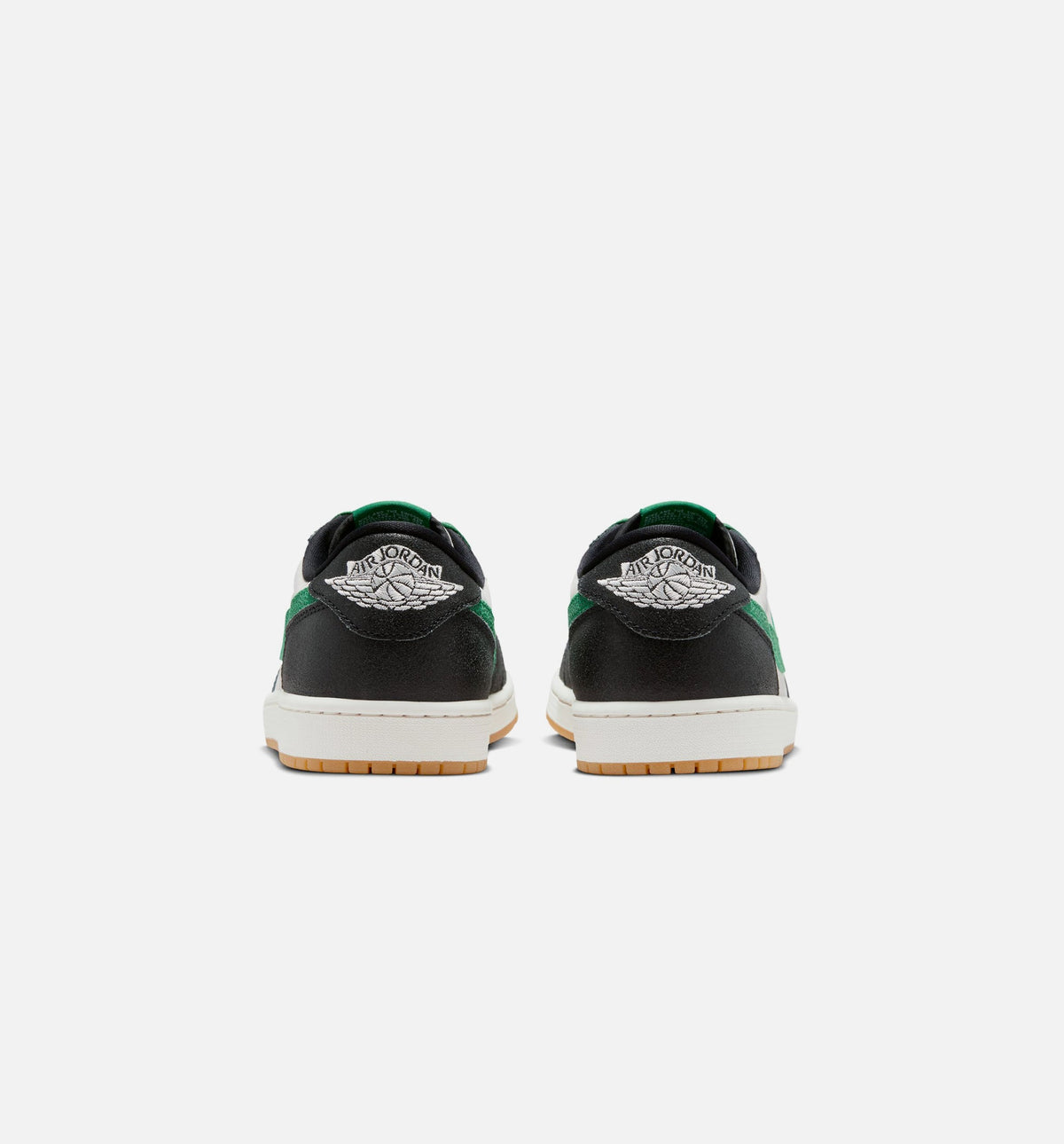 Air Jordan 1 Retro Low OG 男士休闲运动鞋 - 幻影白/松绿/黑