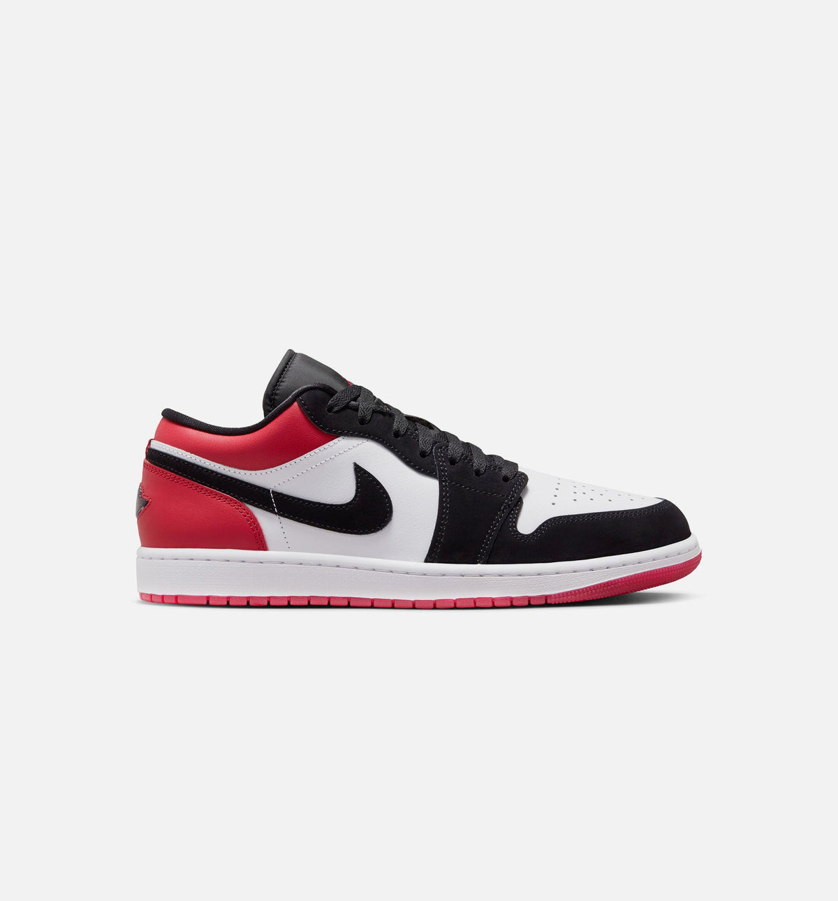 Air Jordan 1 Low SE 男士休闲运动鞋 - 白/校队红/黑